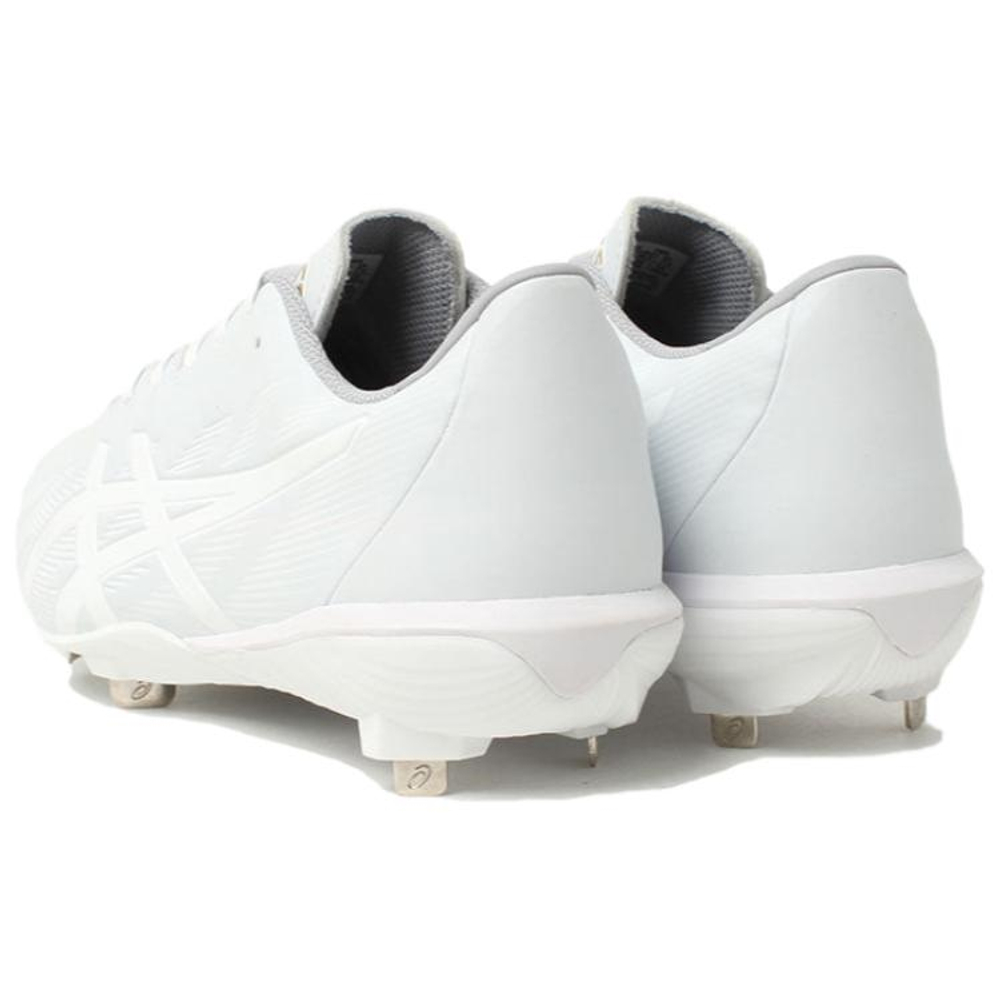 Asics Goldstage Low Top Upper Height Baseball Shoes Men"s White