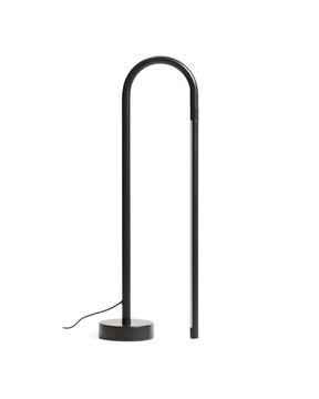 Настольная лампа Bow из черного алюминия