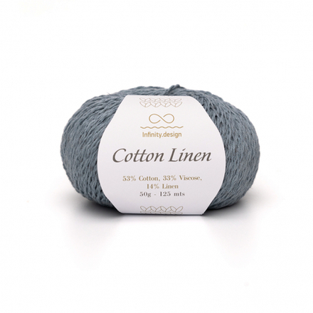 Infinity Design Cotton Linen (6531/Голубой лед)