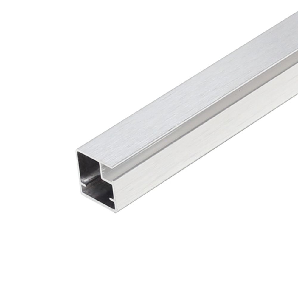 Алюминиевый рамочный профиль для фасадов, Серебро матовое, купить с доставкой, Казахстан