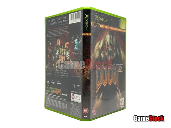 Xbox Original Doom 3 (Б/У, Английская версия)