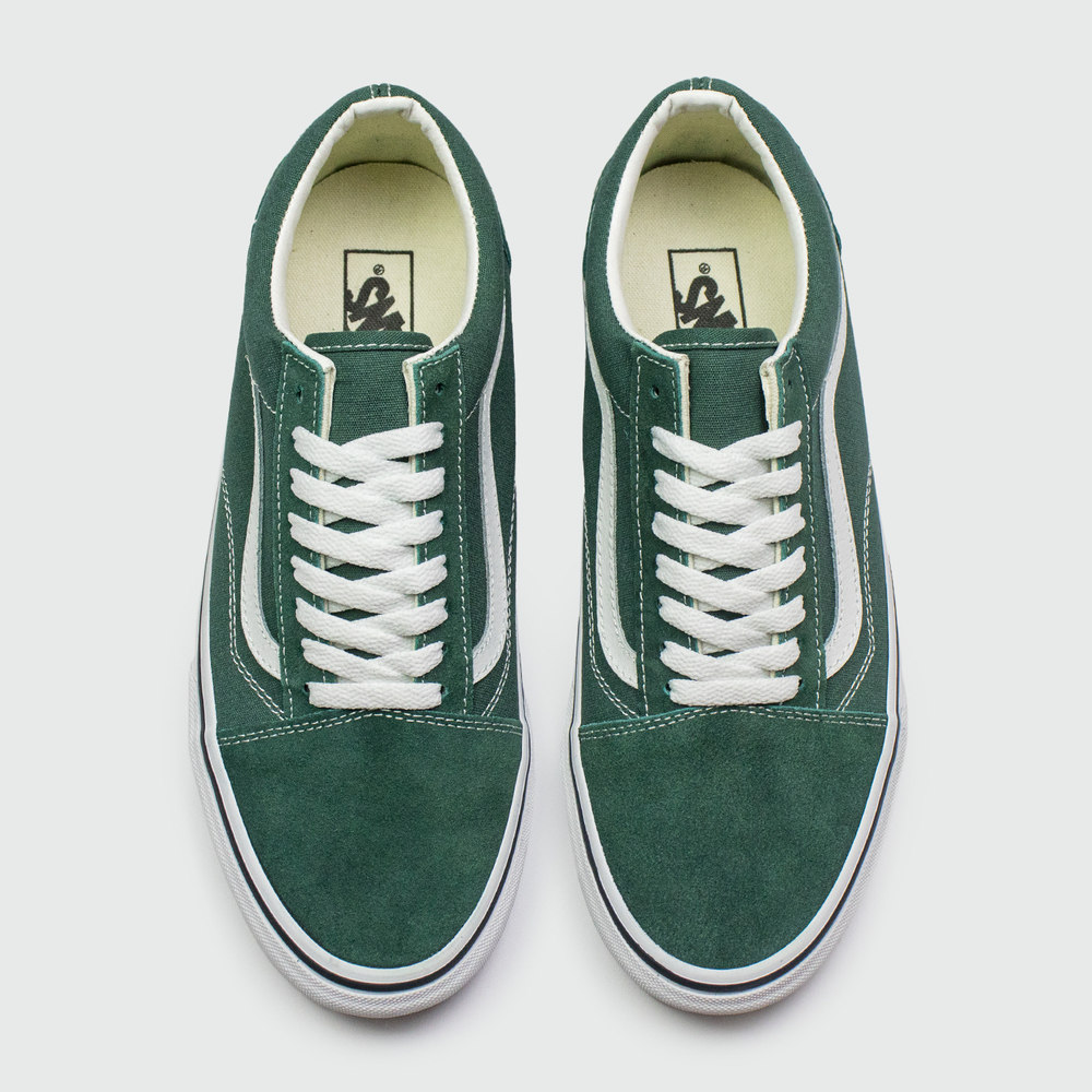 Кеды Vans Old Skool Wmns Green / White