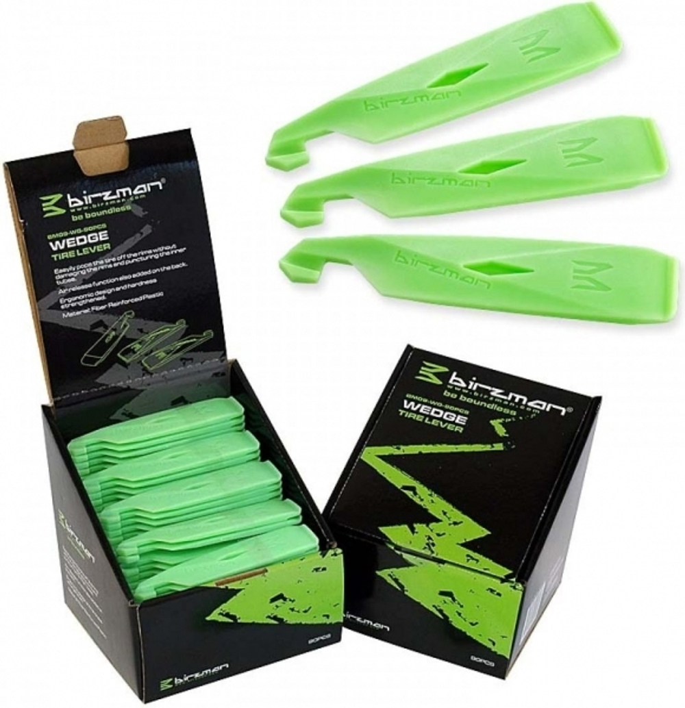 Монтажки Birzman Wedge Tire Lever (3PCS/SET) Green (BM09-WG-SET)
