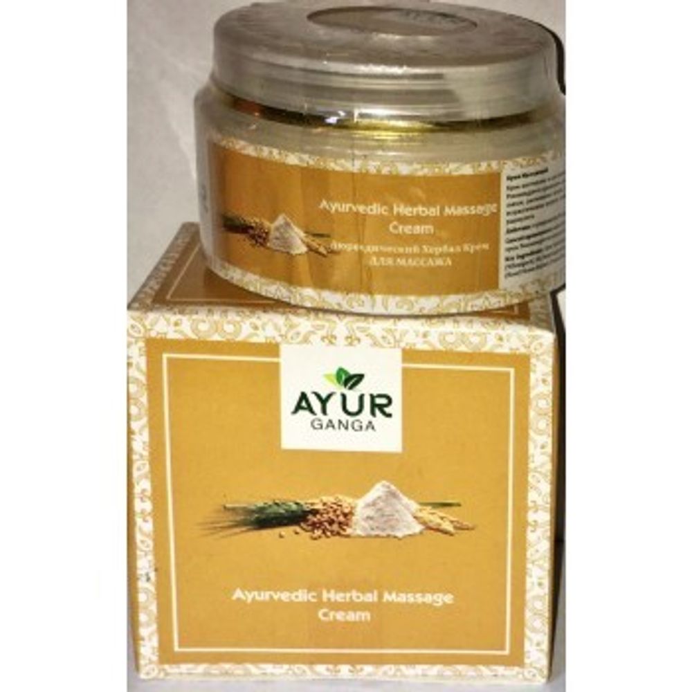 Крем Ayur Ganga для массажа Ayurvedic Herbal 30 гр