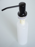 Дозатор врезная для мойки 300мл (ЧЕРНЫЙ)  HANSEN  (100/1шт)