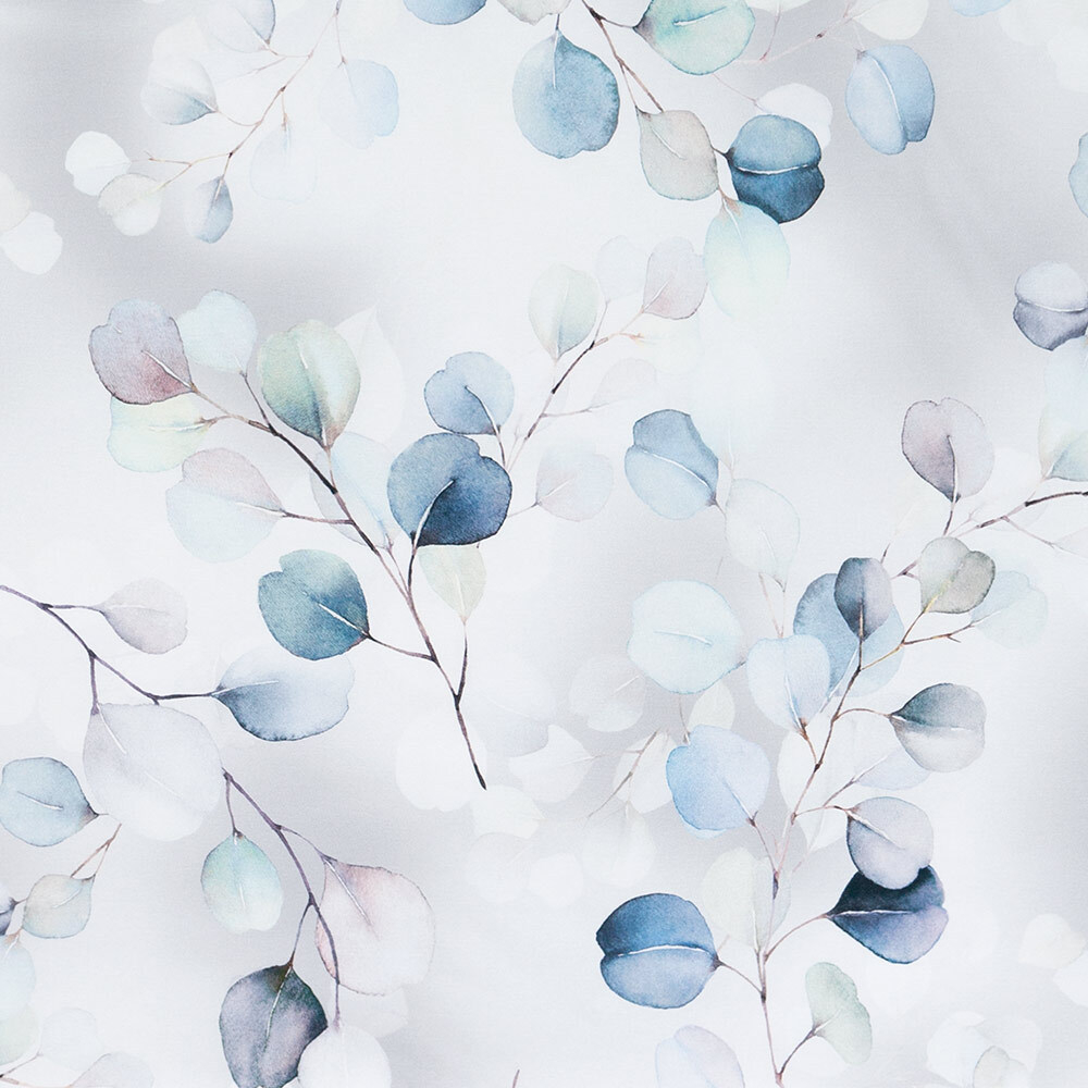 Постельное белье 1.5 спальное Estella Lunaria silber серое