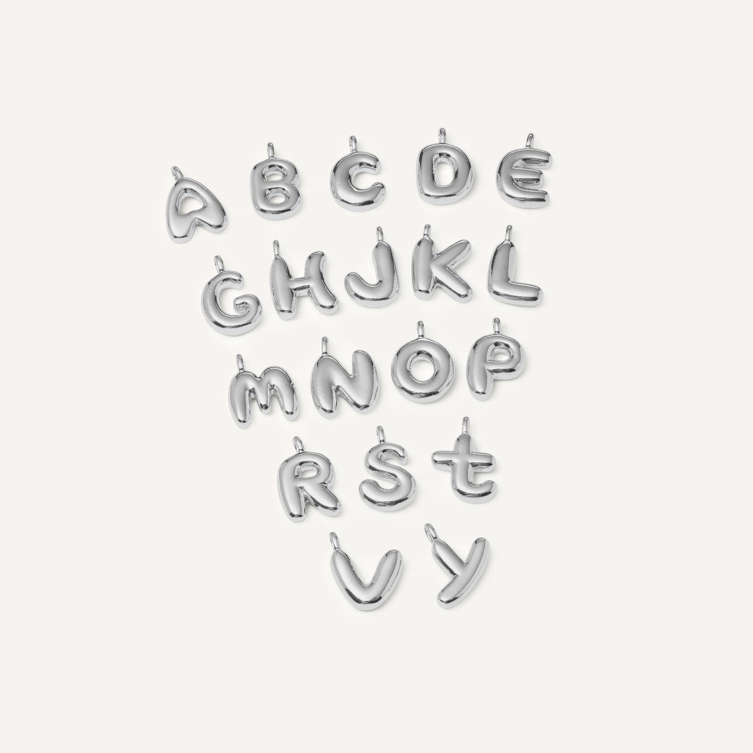 Колье My Pearly ABC Necklace - Silver