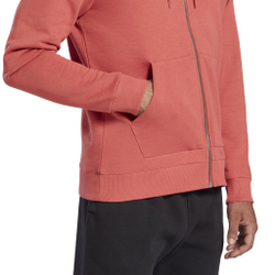 Мужская теннисная кофта Reebok Identity Zip-Up Hoodie M - rhodonite
