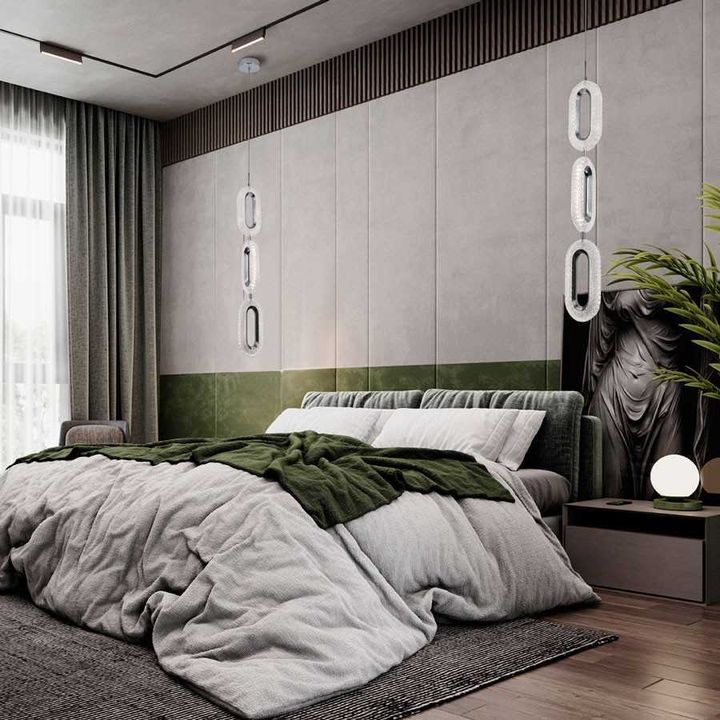 Подвесной светодиодный светильник Modelux Modestyle MS.1120.3 CR