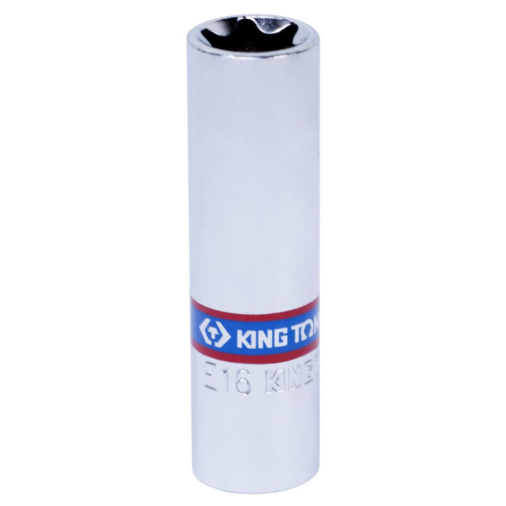 KING TONY (327516M) Головка торцевая глубокая TORX Е-стандарт 3/8", E16