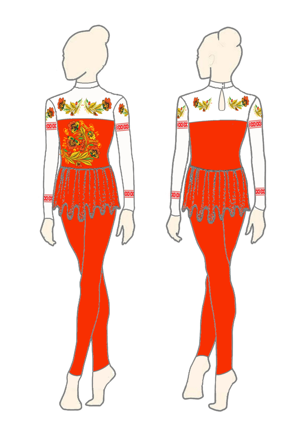 Комбинезон "Руссконародный"