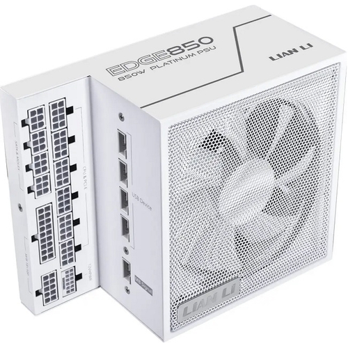 Блок питания Lian Li 850W EG0850 White, модульный, 16 Pin PCIe 5.1, 80 PLUS Platinum (G9P.EG0850.WE00.RU)