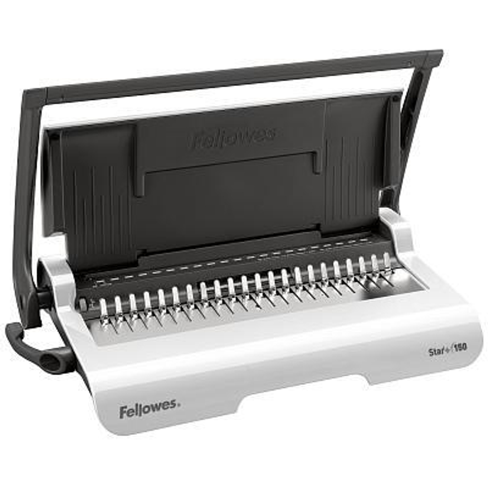 Переплетчик Fellowes® STAR+ на пластиковую пружину, сшивает до 150 л., перфорирует 12 л.