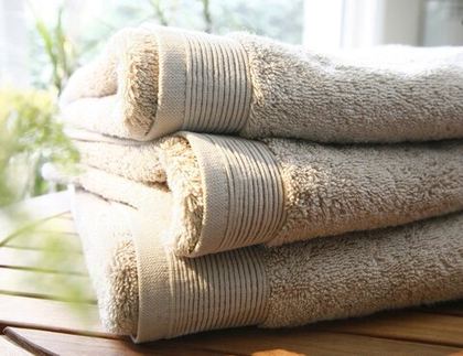Полотенце Uni sable Blanc des Vosges 70x140 Бежевый