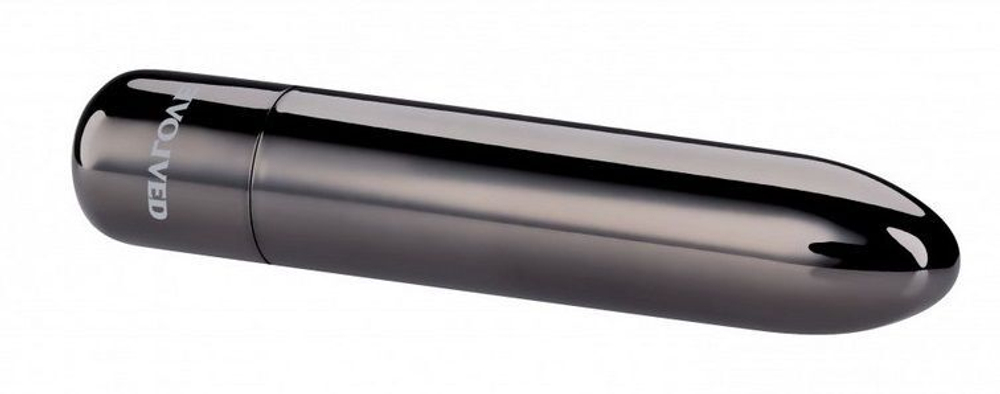 Черная вибропуля Real Simple - 10 см.