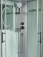 Душевая кабина WeltWasser Werra XL 10000014049 100х100 с поддоном