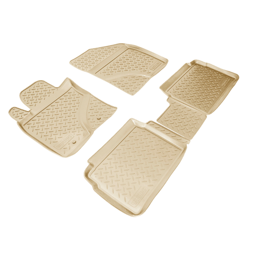 Ковры в салон Norplast/Unidec для Toyota Avensis в кузове T27 (2009-2011)Полиуретан, арт.NPL-Po-88-03N-B