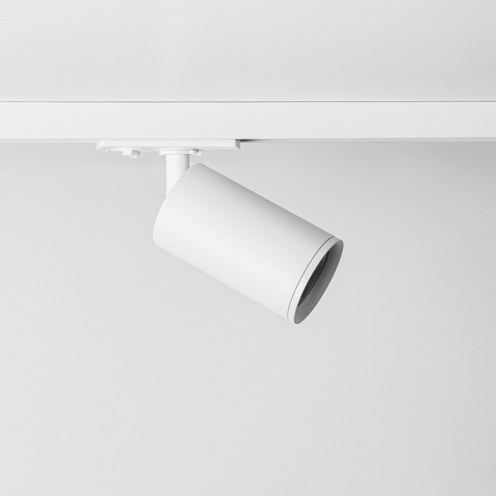 Однофазный светодиодный трековый светильник MKL-1-12W4K-W Белый 12 Вт 900 лм 4000 К 36° CRI>90