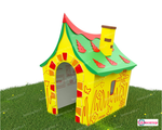 Тематическая игровая зона Сказочный домик из экопластика