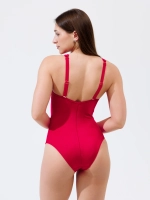Купальник Zebra слитный без костей бикини (красный)