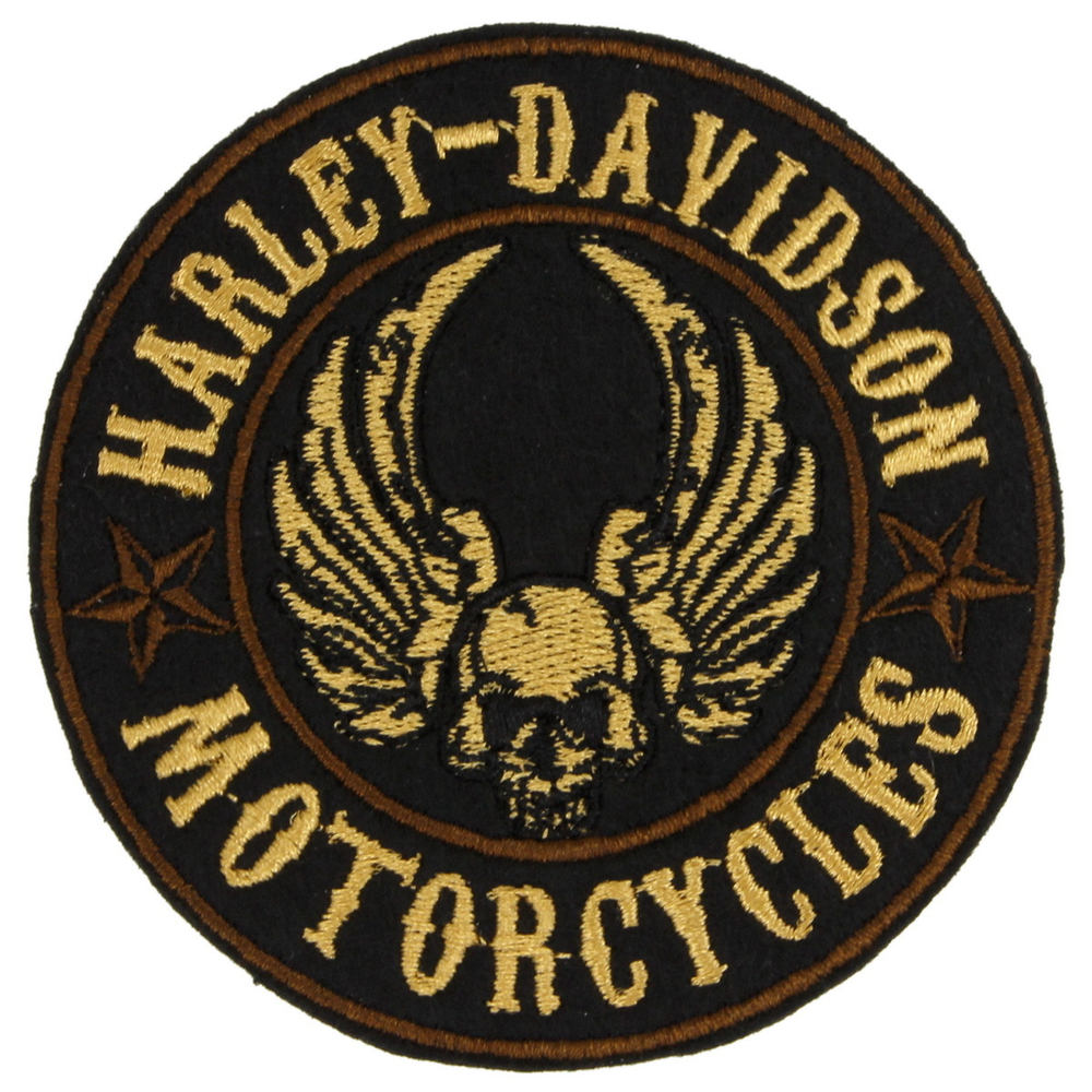 Нашивка с вышивкой Harley Davidson
