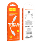 Кабель Type-C на Type-C 100W Hoco X96 (white) (Краснодар склад)
