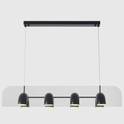 Светильник подвесной Crystal Lux ELEMENT SP48W LED BLACK