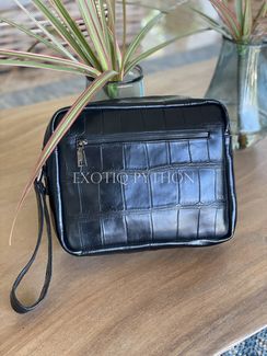 Борсетка из кожи крокодила BG-378