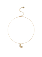 Колье с буквой