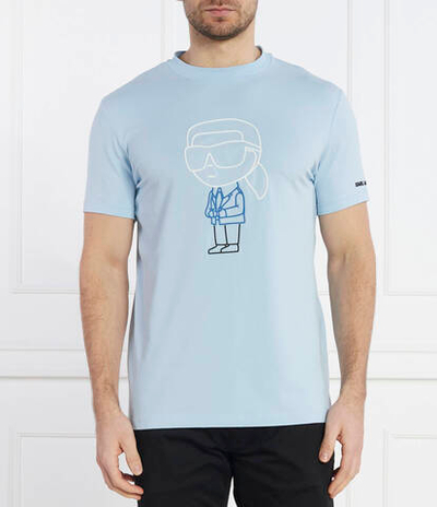 Футболка Karl Lagerfeld - голубой(755401 541221)