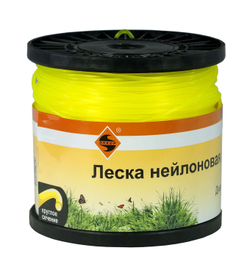 Леска для триммеров, круг ф2,4ммх120м