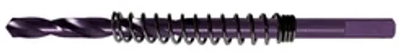 Ступенчатое сверло Karnasch M3 с покрытием TITAN-TEC, 180°, HSS-XE, DIN 8376, арт. 40.2020.030