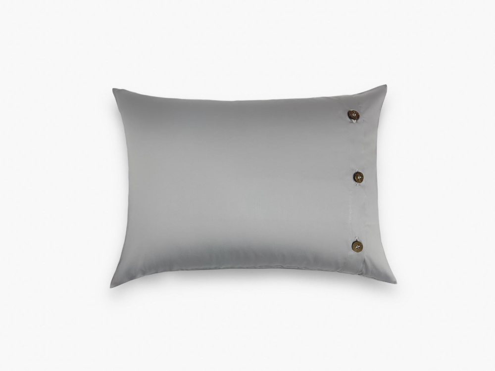 Наволочка декоративная хлопок German Grass Аллюр Серый