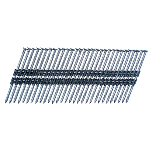 Реечные гвозди по дереву 21 градус 3,1х90 мм (кольц.накат. 3000 шт/уп) 