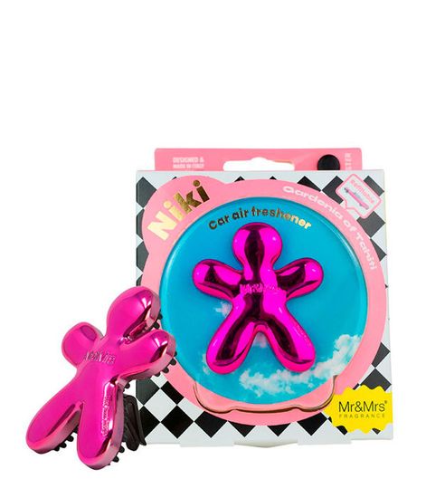 Ароматизатор для автомобиля NIKI Гардения Таити (розовый), Mr&Mrs Fragrance