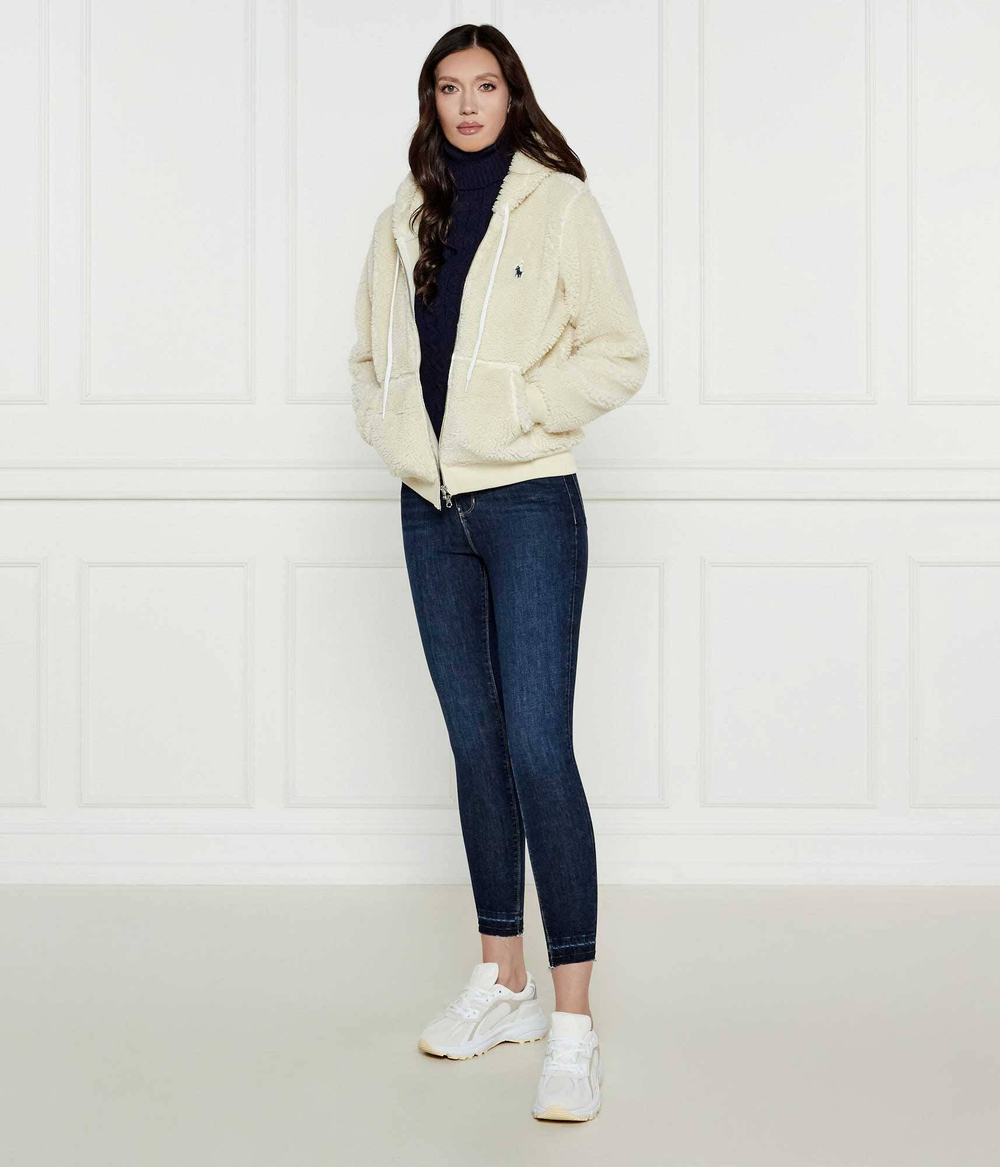 Флисовые худые POLO RALPH LAUREN - кремовый(211947977)