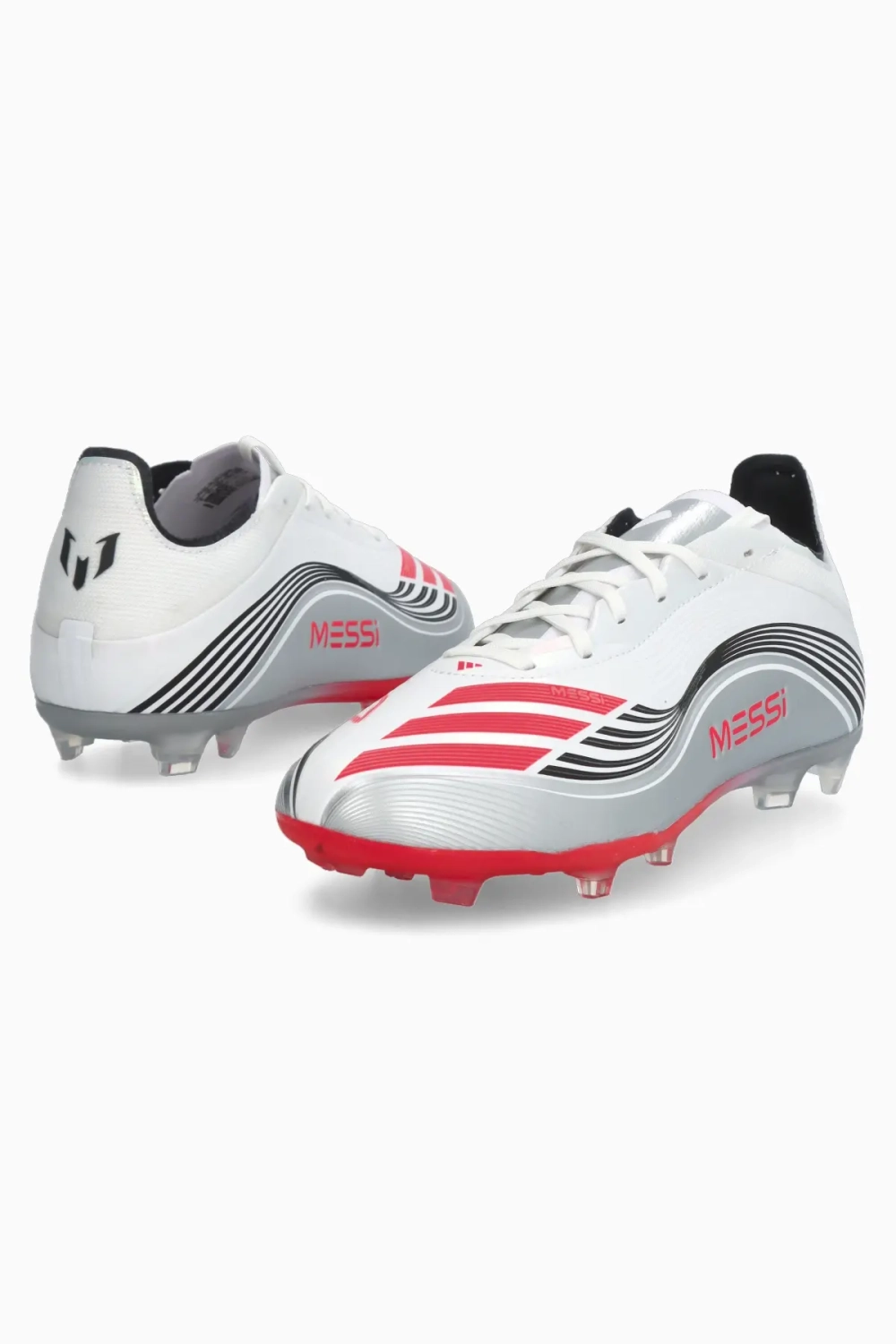 Бутсы adidas F50 Elite Messi FG Junior - серебряный