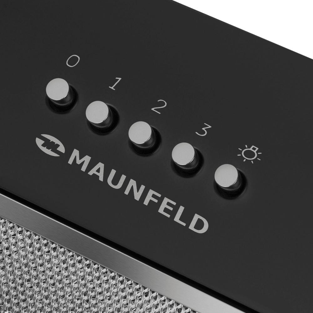 Кухонная вытяжка MAUNFELD Bay 45 Push чёрный