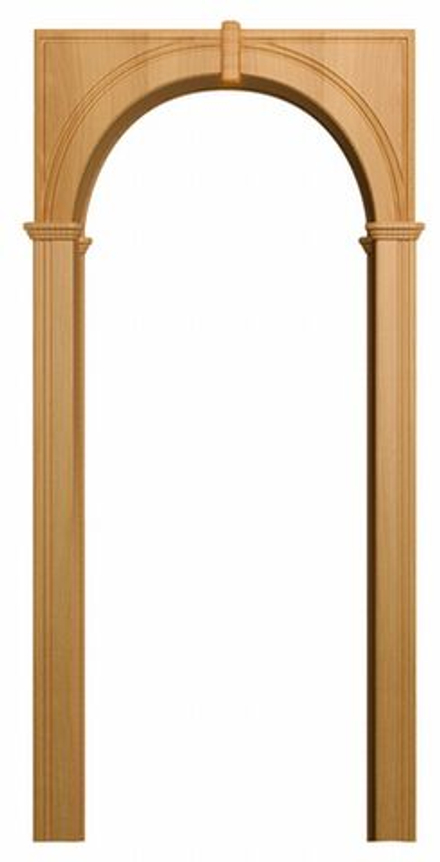 Арка Палермо 70 ПВХ &#40;Миланский орех&#41; 1300*2200*400