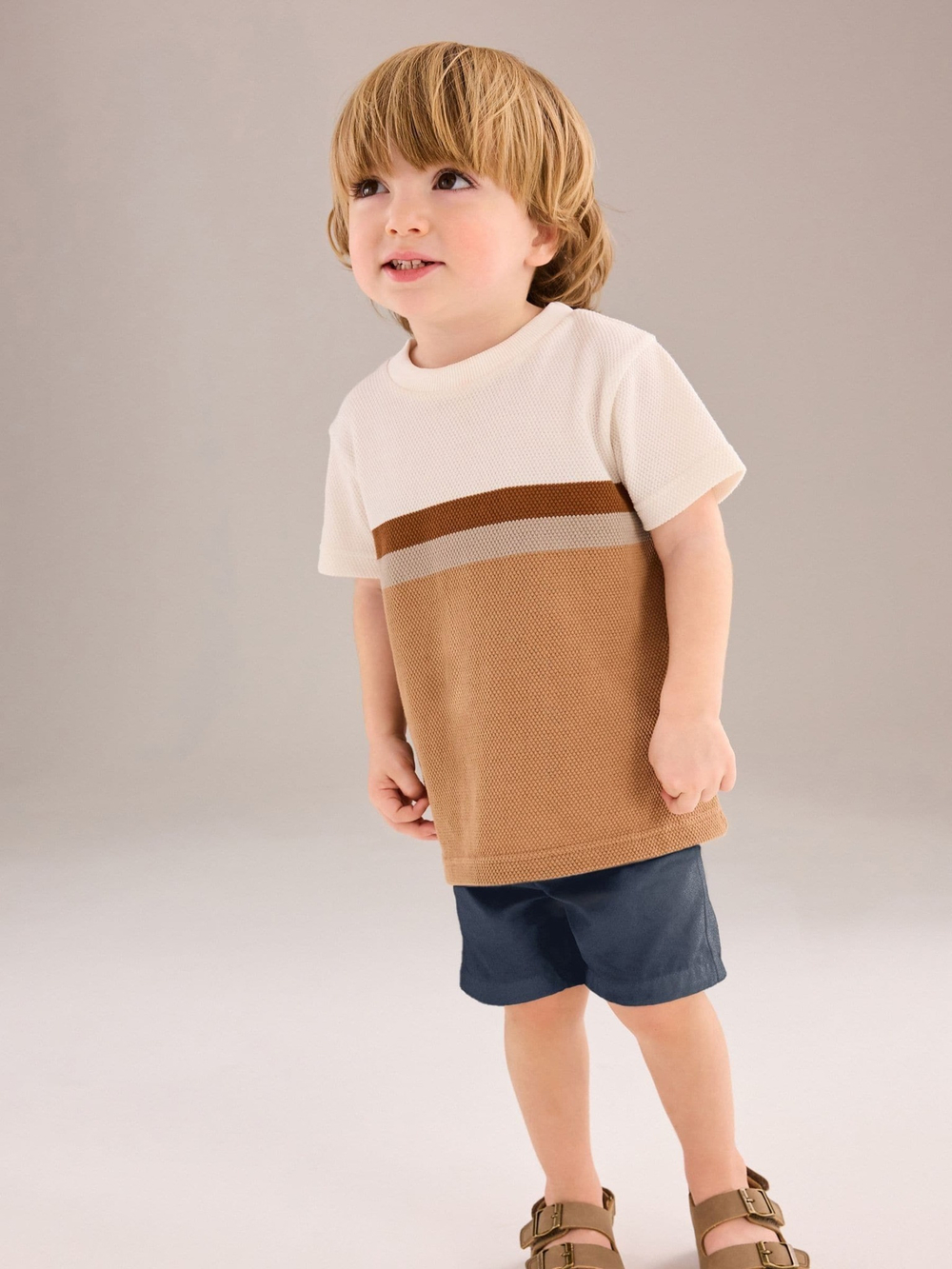 Шорты чинос для мальчика Next 332-745, Темно-синий