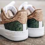 Nike Air Force // Green Beige Line