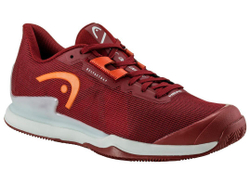 Мужские кроссовки теннисные Head Sprint Pro 3.5 Clay - dark red/orange