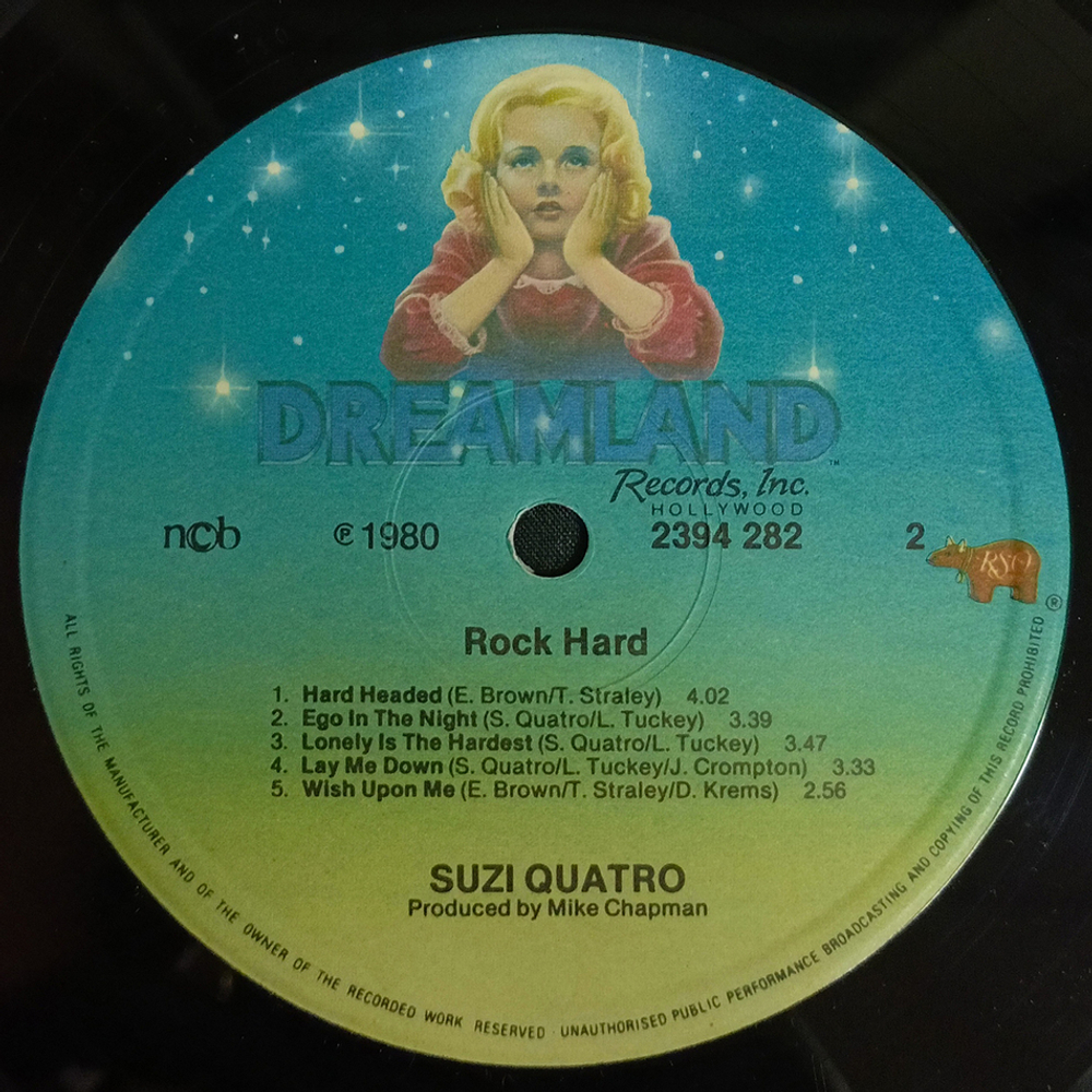 Suzi Quatro / Rock Hard (LP)