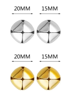 Бубенчики металлические, 20мм,10шт