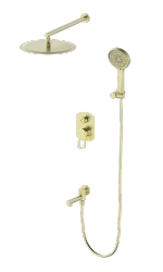 Душевая система встраиваемая WONZON & WOGHAND FRAME WW-88939010-BG брашированное золото