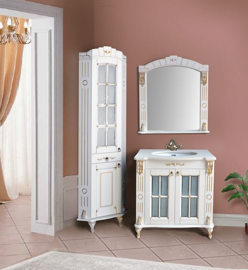 Мебель для ванной Атолл Александрия 85 Dorato