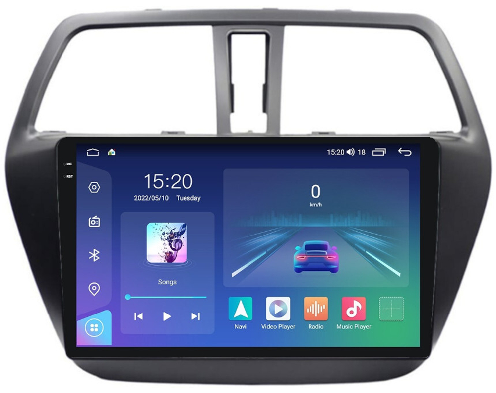 Магнитола Suzuki SX4 2 2013-2021 - Parafar PF125U2K на Android 13, QLED+2K, ТОП процессор, 8Гб+128Гб, CarPlay, 4G SIM-слот