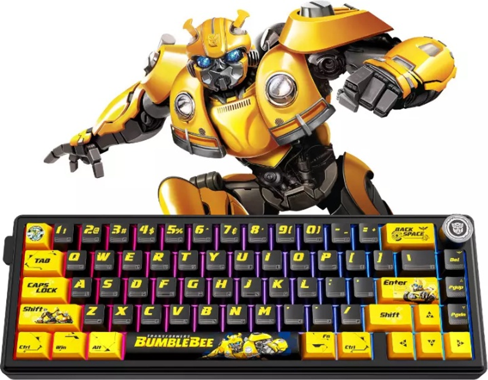 Клавиатура TF-GK02 желтый