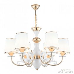 Подвесная люстра Arte Milano Florentia-1097 301097/6 Wh/Gd
