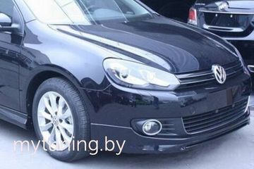 Юбка бампера V.4 для VW Golf 6 2008-2014